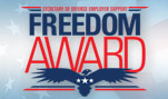 Employer Support Freedom Award - 2013