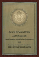 Audits - Award for Excellence