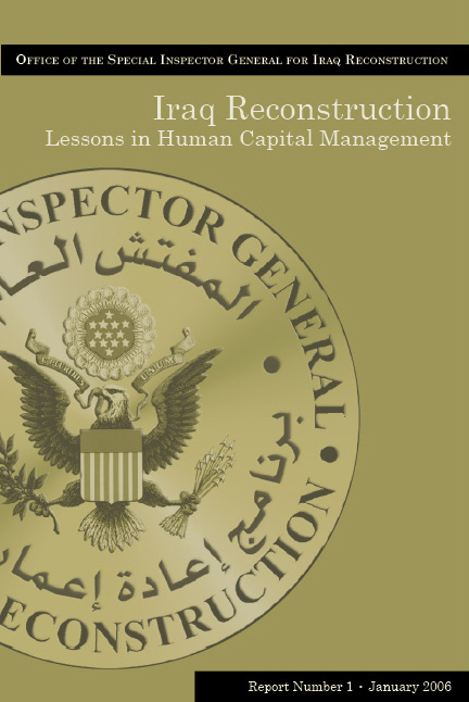 Lessons Learned In Human Capital Management - Click for High Resolution Cover