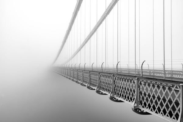 Taken on a foggy morning in Bristol, UK.