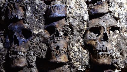 The Aztecs Constructed This Tower Out of Hundreds of Human Skulls