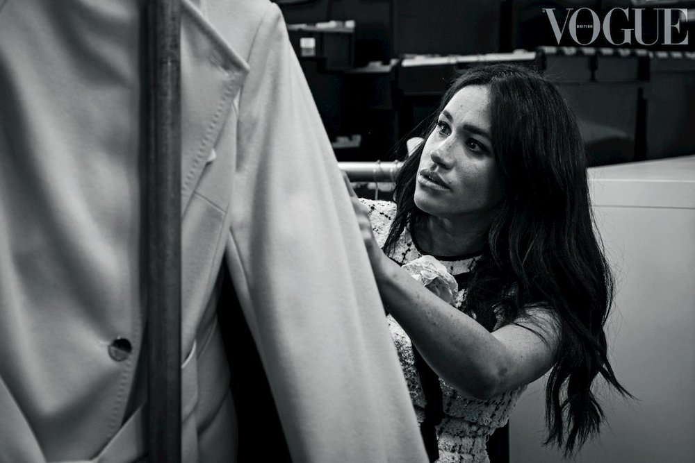   Article: “Meghan, Duchess of Sussex, Guest-Edits British Vogue’s September Issue”    Author: Elizabeth Paton    Source: New York Times  
