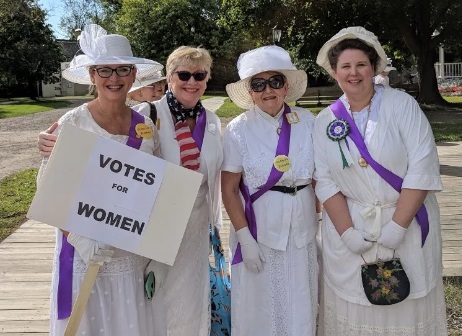 99 years of women’s right to vote celebrated at Crossroads Village