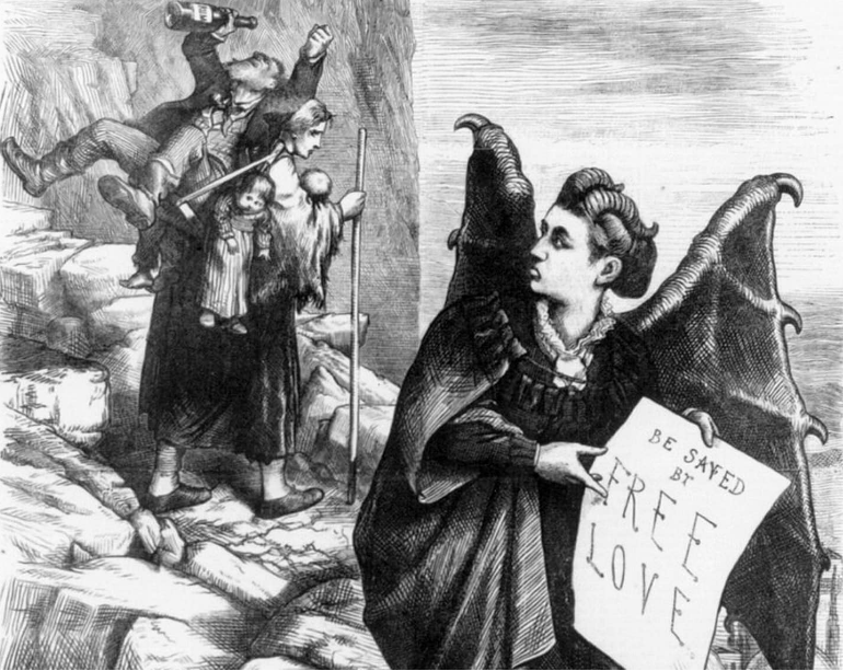 A woman who ran for president in 1872 was compared to Satan and locked up. It wasn’t for her emails.