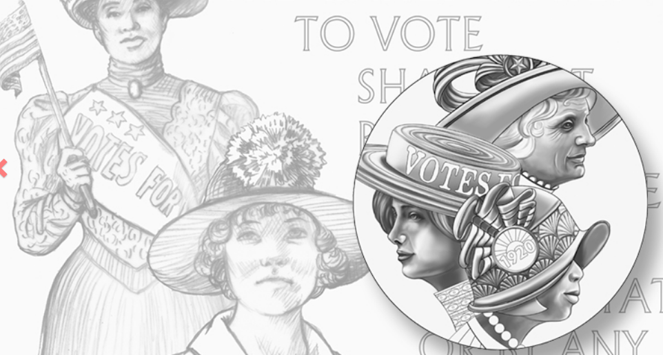 Designs for Women’s Suffrage silver medal, possible coin, get CCAC nod