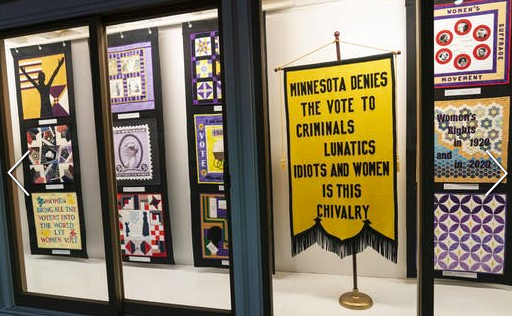 Dakota County quilt exhibit celebrates women's right to vote