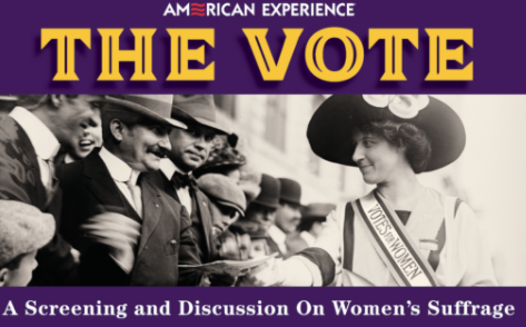 Virtual screening of documentary ‘The Vote’ in commemoration of suffrage centennial set for April 16