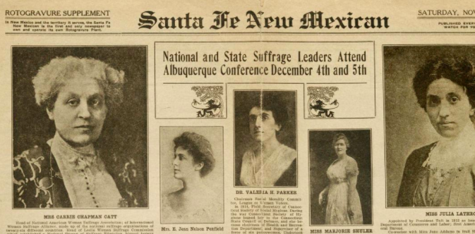 'Sphere of Usefulness': New Mexico and women's suffrage