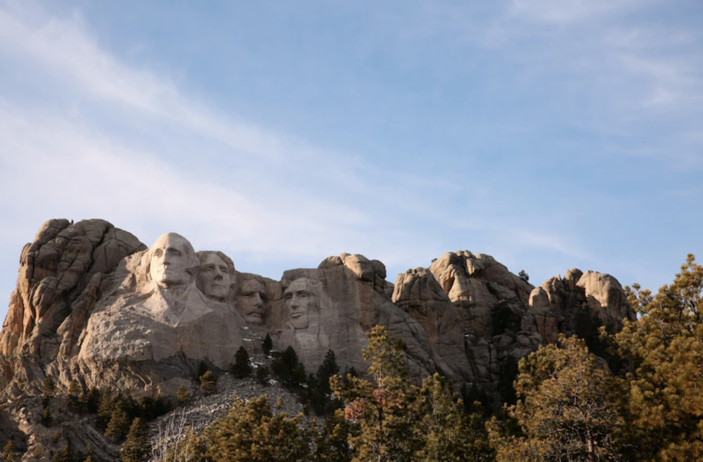 19th Amendment anniversary celebration will put women on Mount Rushmore, temporarily