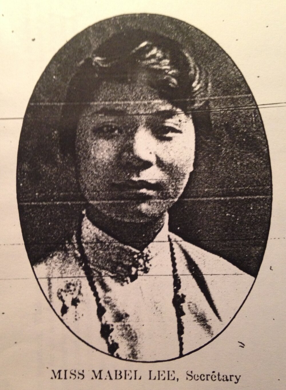 Mabel Lee in the Chinese Student Monthly in 1915   (Wikimedia Commons)