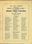 Title: Signators of the Declaration
of Sentiments Produced at the First
Woman's Rights Convention
