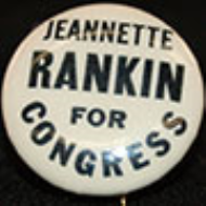 Jeannette Rankin Lapel Pin