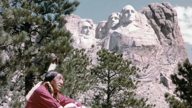Why Native Americans Have Protested Mt. Rushmore