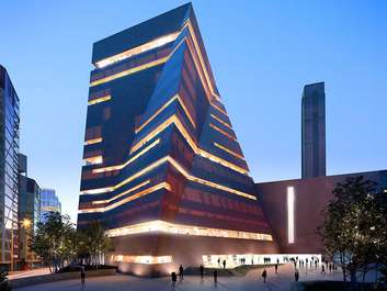 New wing in the Tate Modern, London called the Switch House