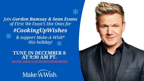 Gordon Ramsey Make A Wish Event