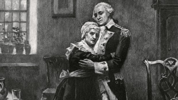 George Washington and his mother