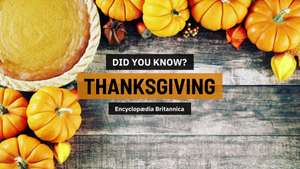 Just the Facts: Thanksgiving
