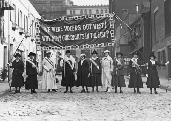 Womens Suffrage-GettyImages-514700294
