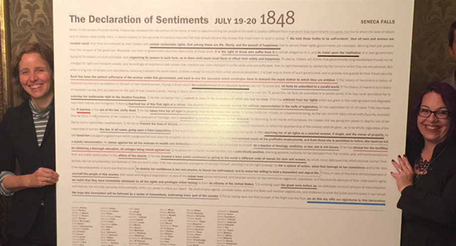 The Road to the Declaration of Sentiments