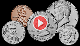 How circulating coins are made video Learn feature with 2020 coins