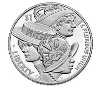Women's Suffrage Centennial 2020 Proof Silver Dollar