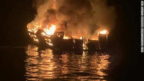 The Conception fire took place September 2, 2019, when the 75-foot dive boat went up in flames while docked near Santa Cruz.