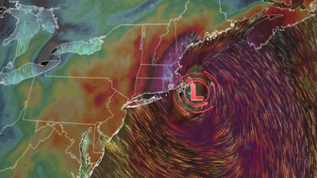 Strong winds will hammer the East Coast this weekend