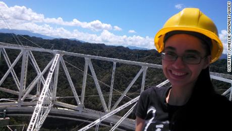 Junellie González Quiles says the Arecibo Observatory has inspired Puerto Ricans to pursue scientific knowledge