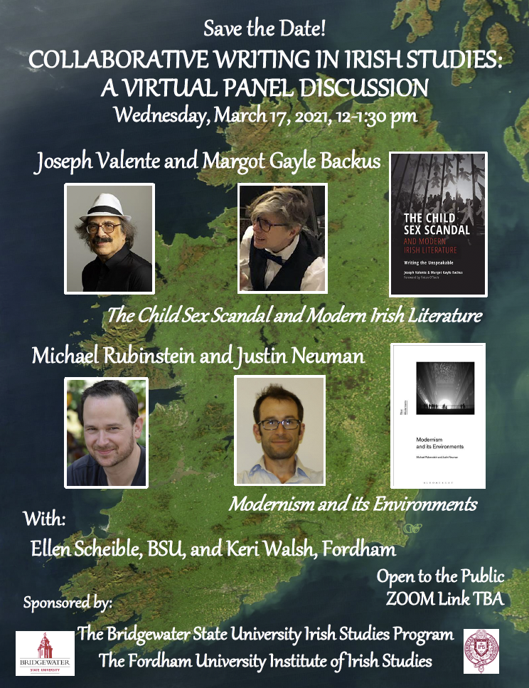 Collaborative Writing In Irish Studies: A Virtual Panel Discussion