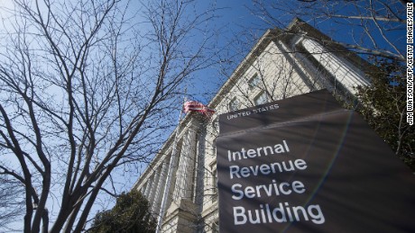 The Internal Revenue Service (IRS) building is viewed in Washington, DC, February 19, 2014.      AFP PHOTO / Jim WATSON        (Photo credit should read JIM WATSON/AFP/Getty Images)