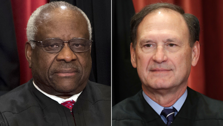 Supreme Court Justices Clarence Thomas and Samuel Alito