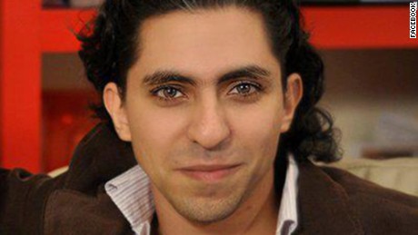 Saudi activist Raif Badawi from his Facebook Page.