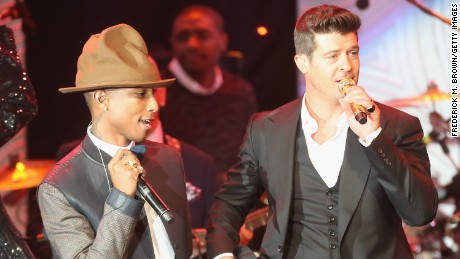 &#39;Blurred Lines&#39; song copied Marvin Gaye 