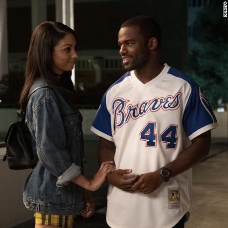 Corinne Foxx and Jay Reeves in the Disney+ movie &#39;Safety.&#39;