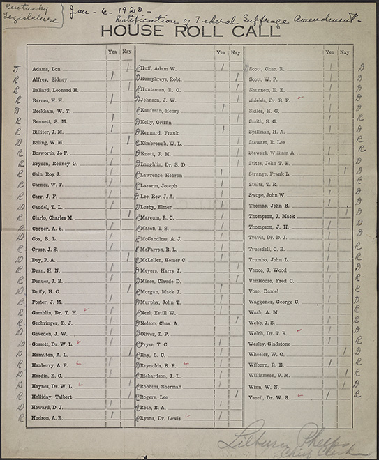 Ratification in Kentucky Splits Former Allies