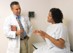 Photo of a woman speaking to her doctor