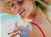 Photo of woman at beach