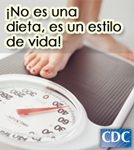 Afiche campaña: Peso saludable