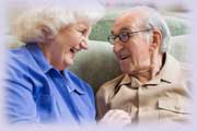 Elderly couple.